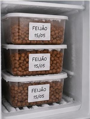 Como congelar feijão corretamente