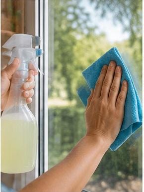 Receita Caseira Para Limpar Vidro Sem Manchar