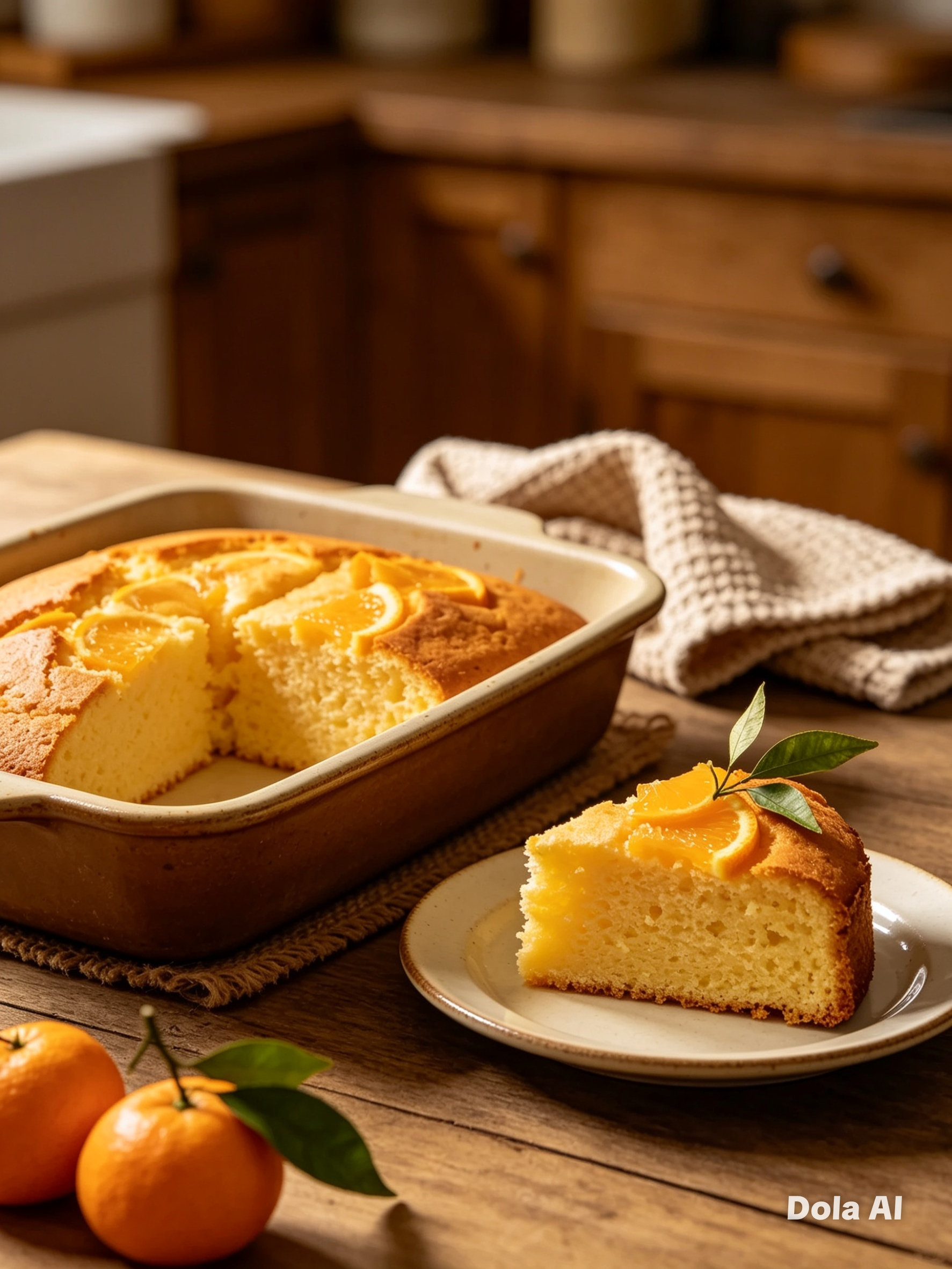 Como Fazer Bolo de Laranja Fofinho com Ingredientes Simples