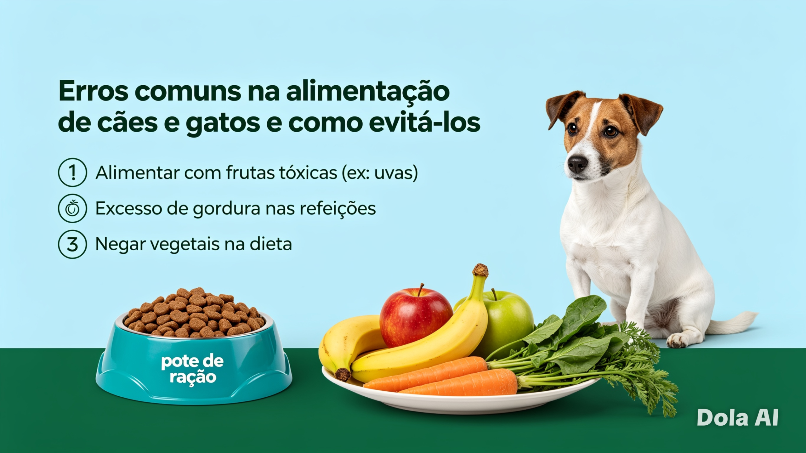 Erros comuns na alimentação de cães e gatos e como evitá-los