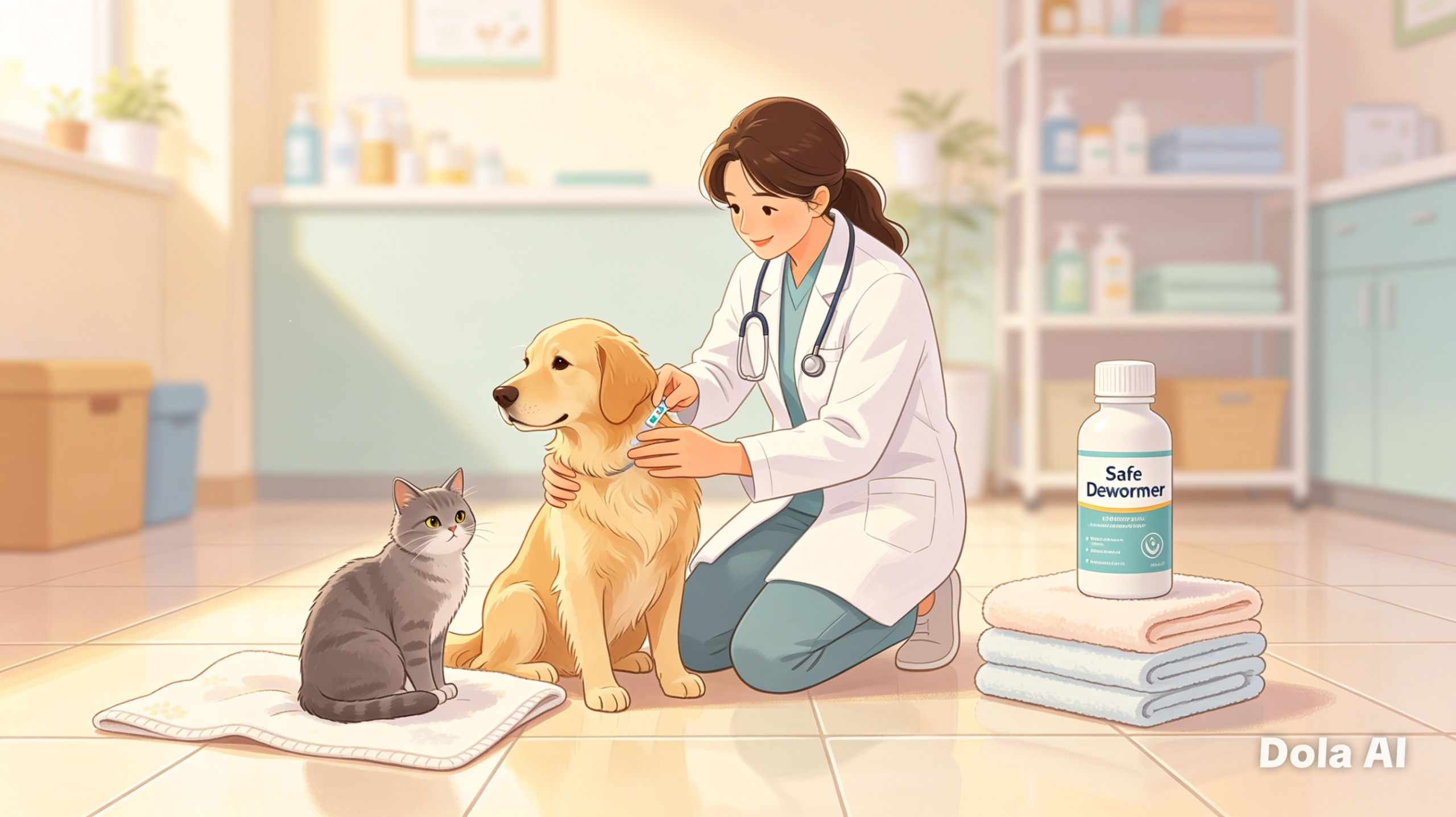 Como identificar e prevenir parasitas internos em cães e gatos